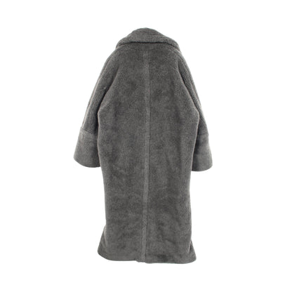 カディアック テディベア オーバーサイズ コート ウール アルパカ グレー マックスマーラ アウター Max Mara