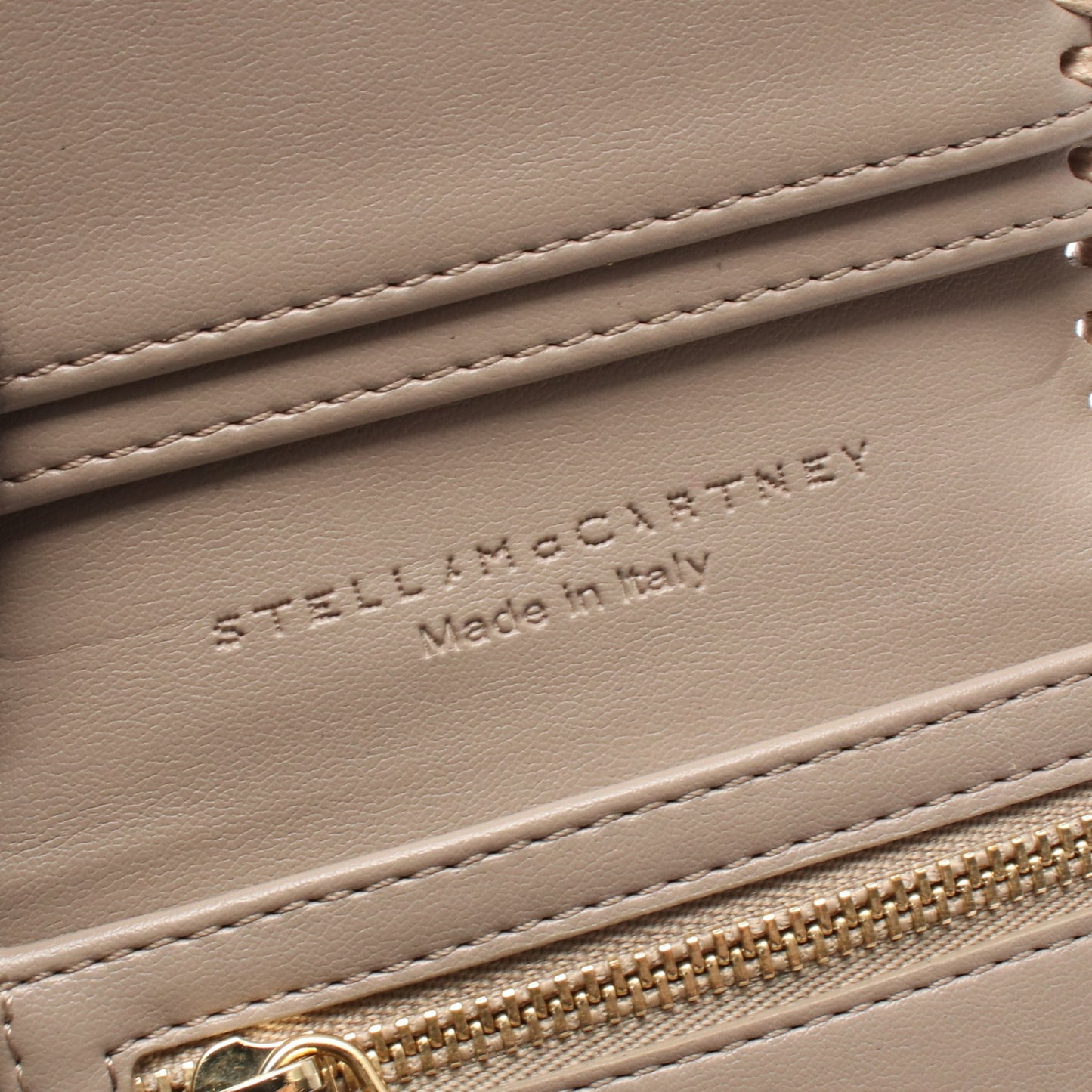 ファラベラ スモール 三つ折り財布 フェイクレザー ベージュ ステラマッカートニー 財布・小物 Stella McCartney