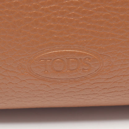 Tタイムレス ミニ 2WAY ハンドバッグ レザー ブラウン トッズ バッグ TOD'S