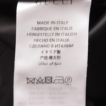 ダブルG チェスターコート ウール ブラック グッチ アウター GUCCI