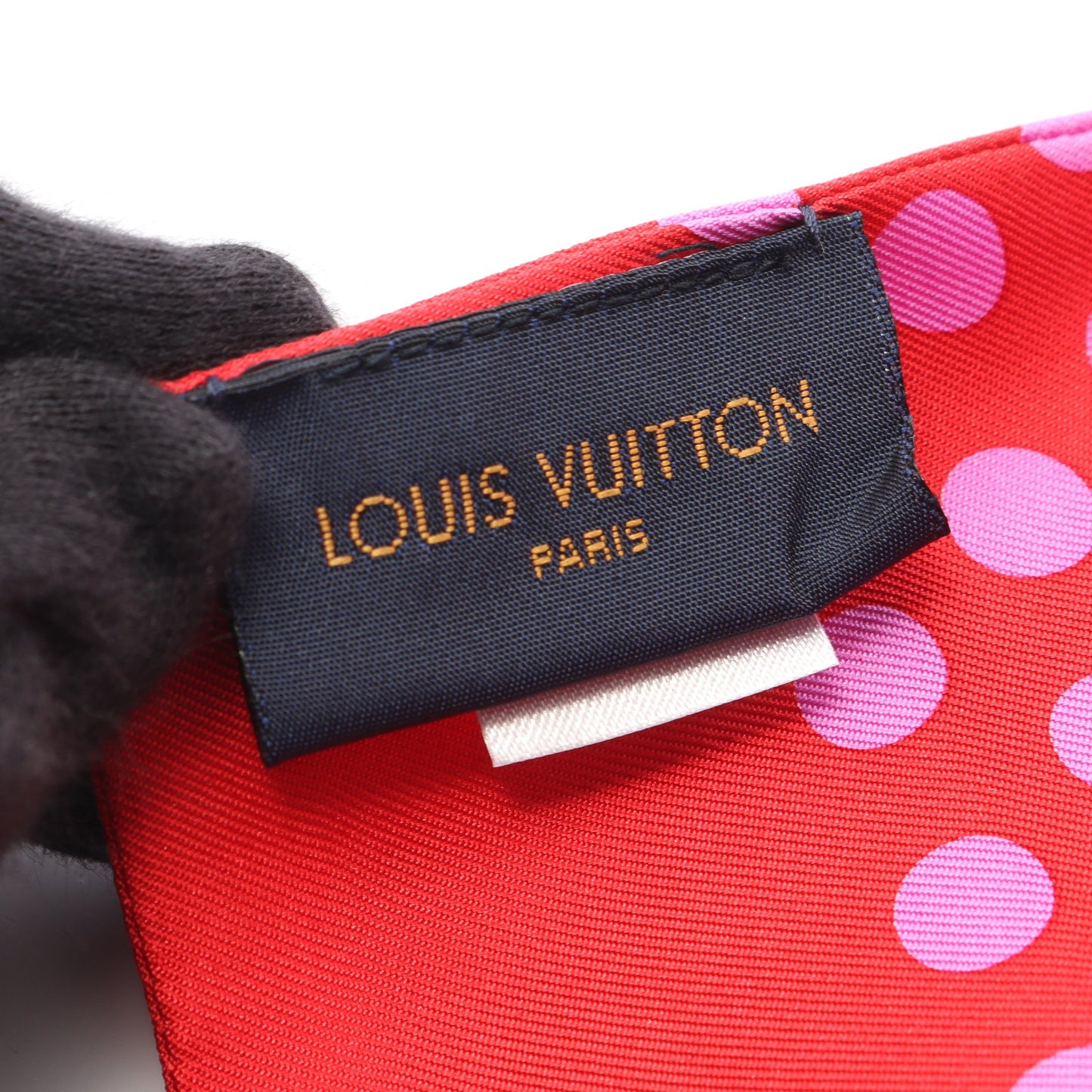 バンドー ポップム コンフィデンシャル スカーフ シルク ピンク マルチカラー ルイヴィトン 財布・小物 LOUIS VUITTON