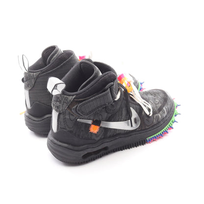 Off-White × Nike Air Force 1 Mid スニーカー ファブリック ブラック マルチカラー オフホワイト シューズ OFF-WHITE