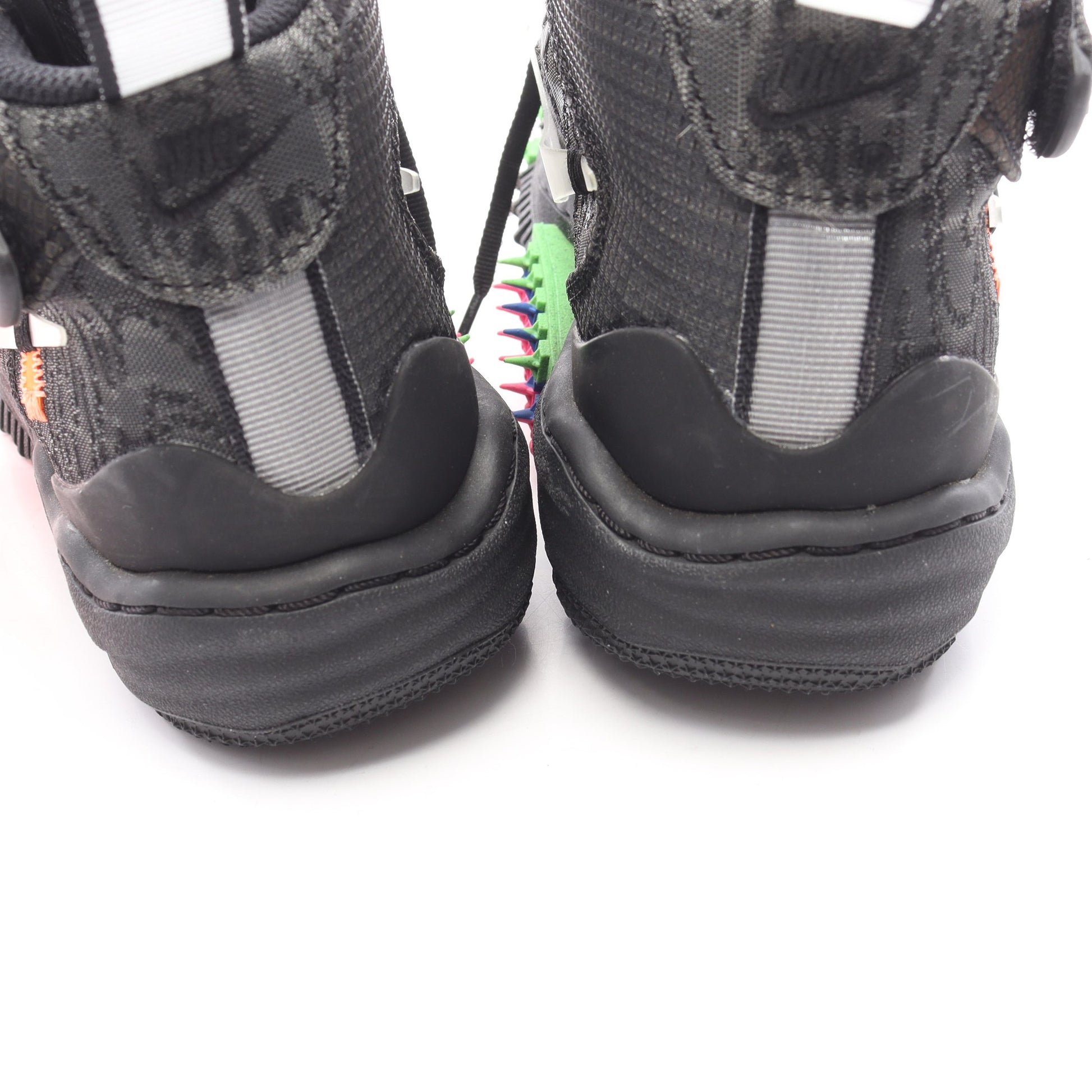 Off-White × Nike Air Force 1 Mid スニーカー ファブリック ブラック マルチカラー オフホワイト シューズ OFF-WHITE