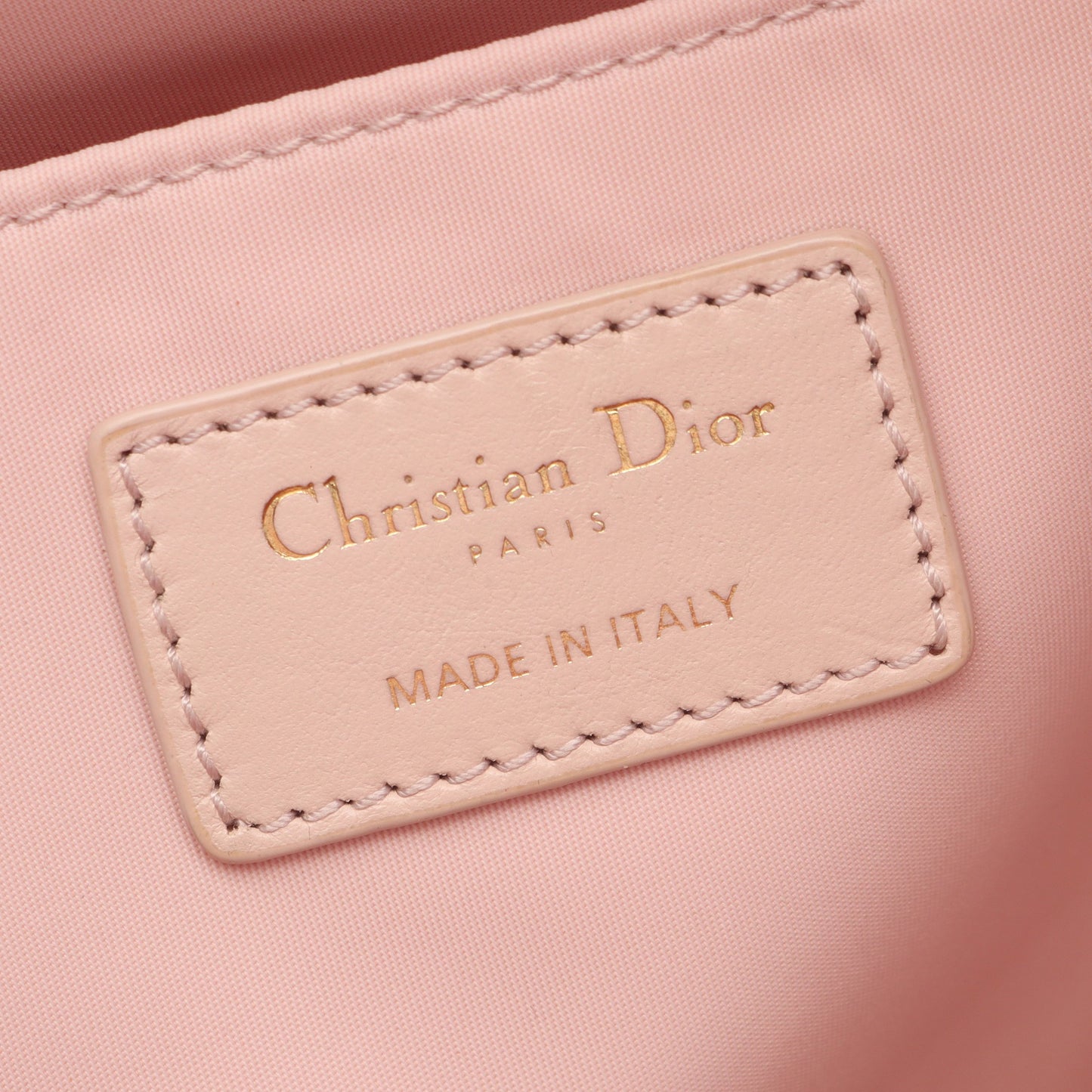 バックパック リュックサック 総柄 キャンバス レザー ライトピンク クリスチャンディオール バッグ Christian Dior