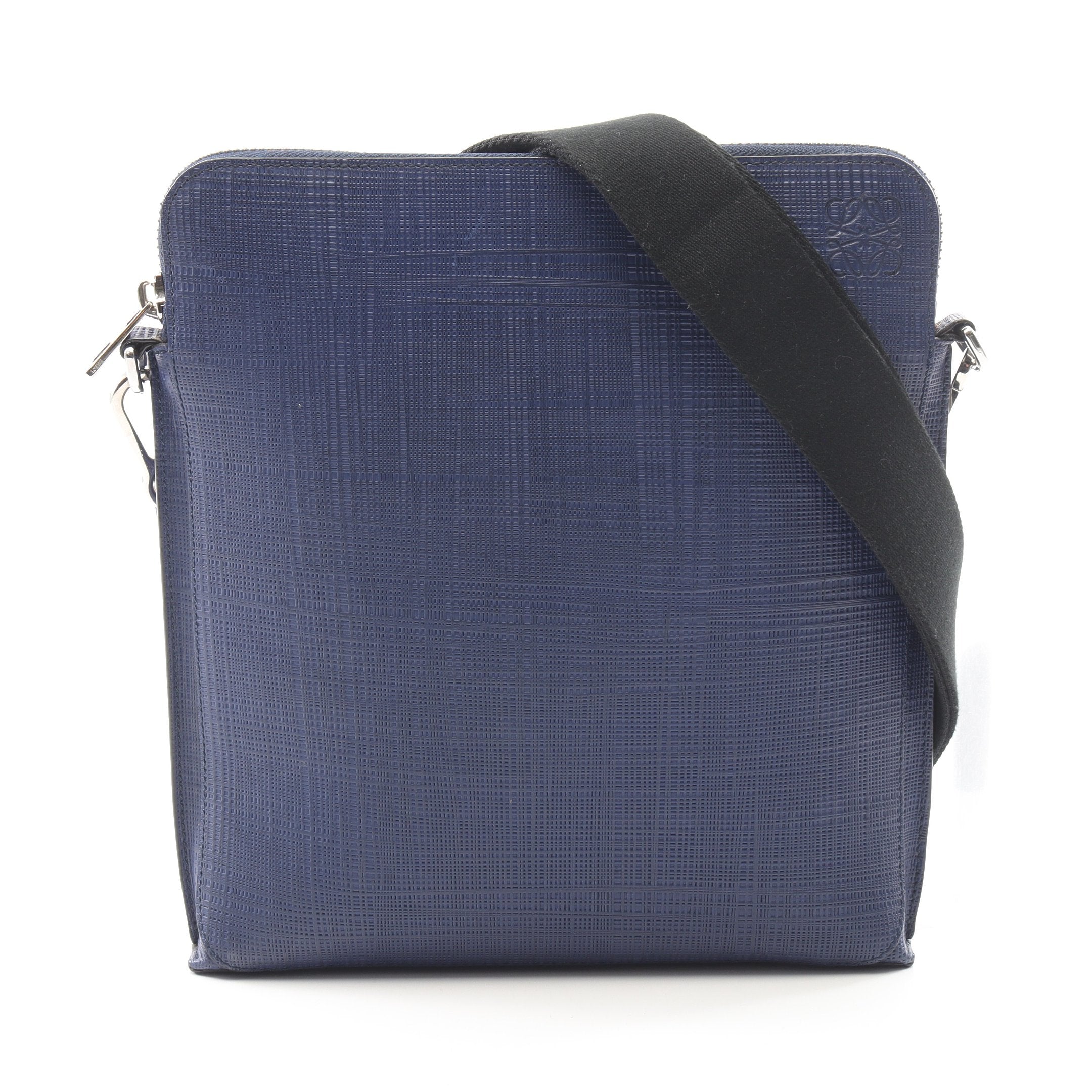 GOYA CROSSBODY BAG ゴヤ ショルダーバッグ レザー ダークブルー