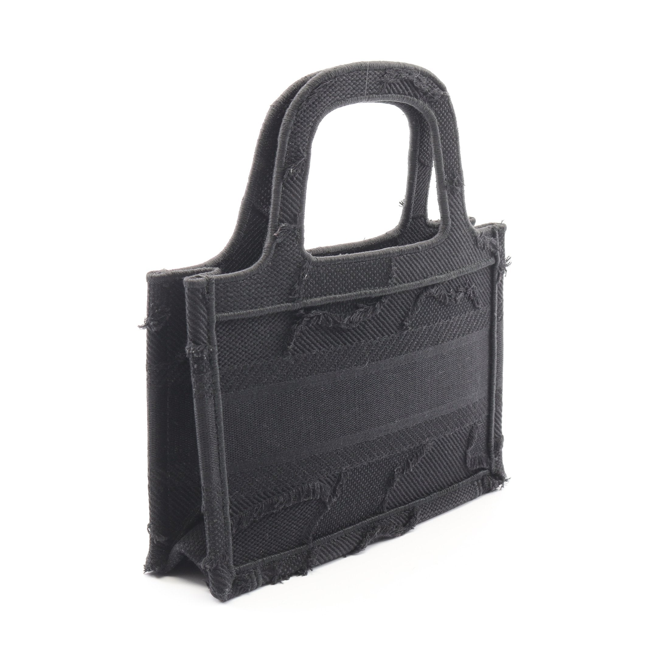 BOOK TOTE ブックトート ミニ ハンドバッグ キャンバス ブラック
