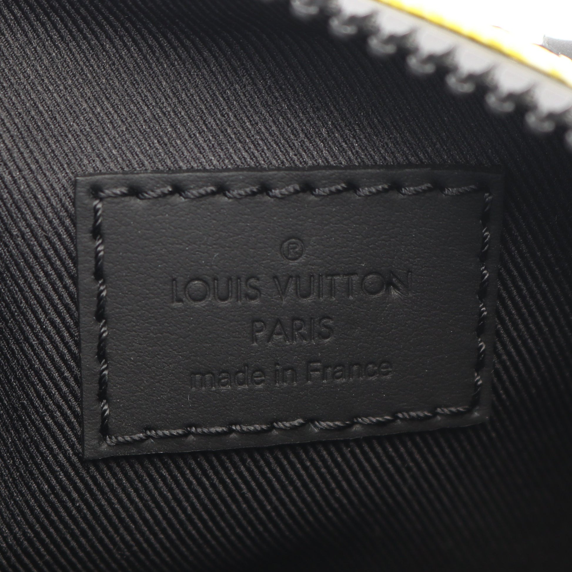 キーポル XS ダミエストライプ ハンドバッグ PVC レザー グリーン イエロー ブラック 2WAY ルイヴィトン バッグ LOUIS VUITTON