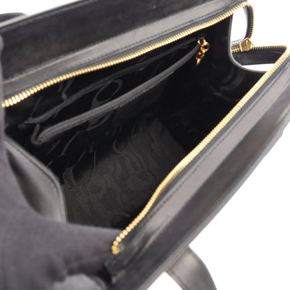 ヴァラリボン ショルダーバッグ レザー ブラック サルヴァトーレフェラガモ バッグ Salvatore Ferragamo