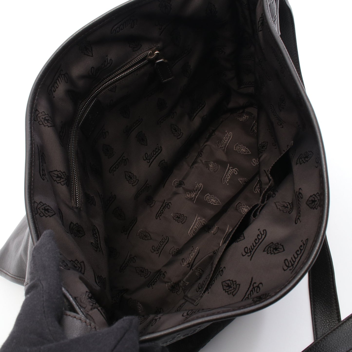 グッチシマ メッセンジャーバッグ ショルダーバッグ レザー ブラック グッチ バッグ GUCCI