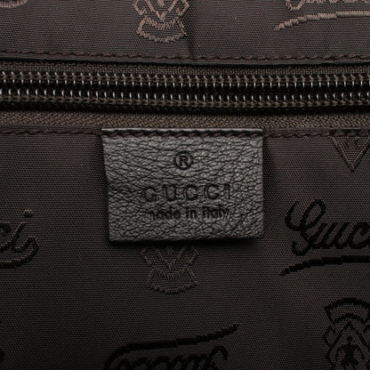 グッチシマ メッセンジャーバッグ ショルダーバッグ レザー ブラック グッチ バッグ GUCCI