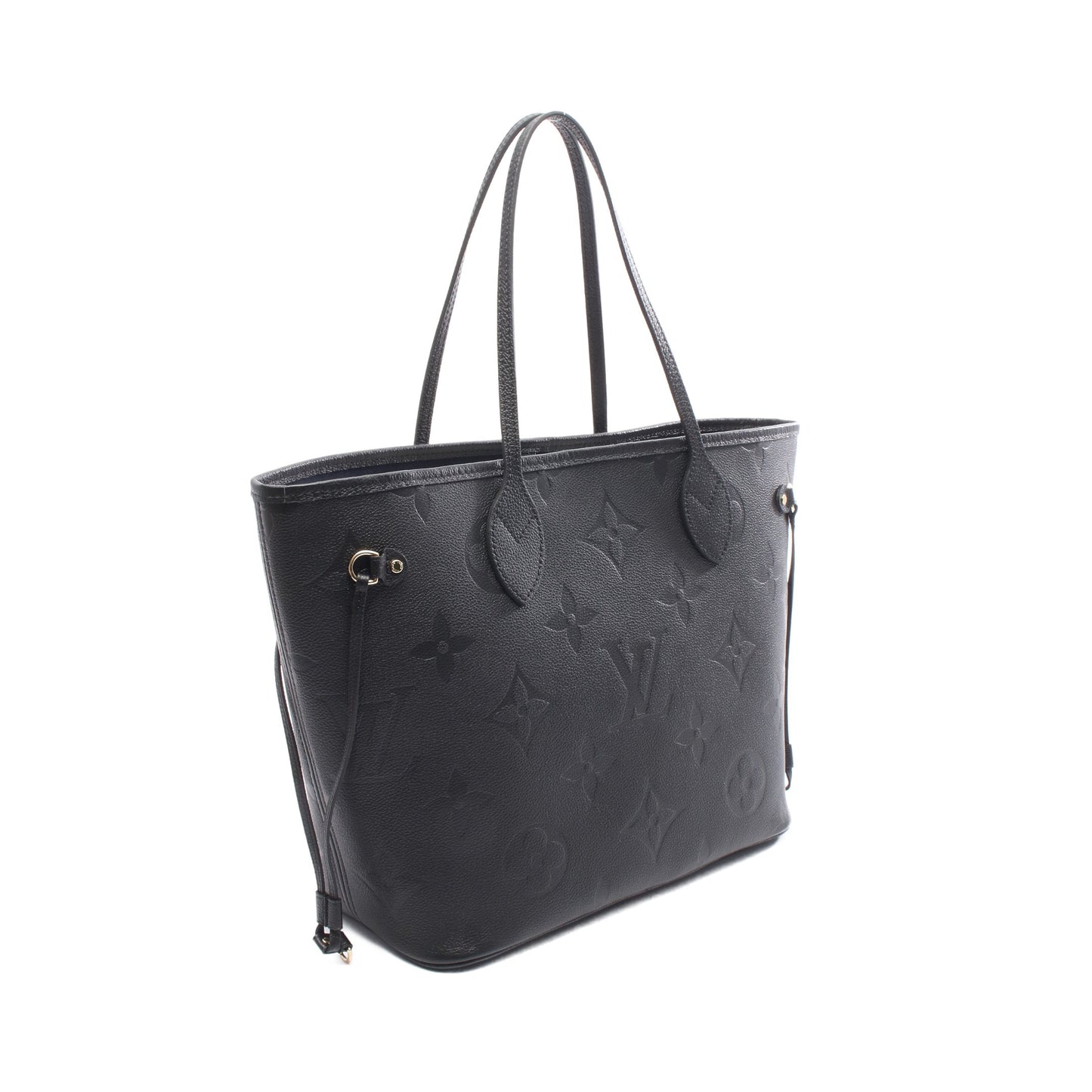 ネヴァーフルMM モノグラムアンプラント ノワール ショルダーバッグ トートバッグ レザー ブラック ルイヴィトン バッグ LOUIS VUITTON