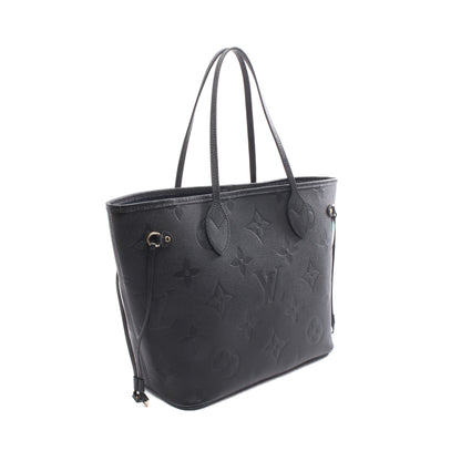 ネヴァーフルMM モノグラムアンプラント ノワール ショルダーバッグ トートバッグ レザー ブラック ルイヴィトン バッグ LOUIS VUITTON