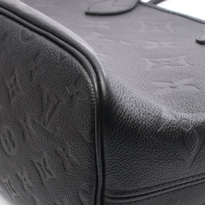 ネヴァーフルMM モノグラムアンプラント ノワール ショルダーバッグ トートバッグ レザー ブラック ルイヴィトン バッグ LOUIS VUITTON