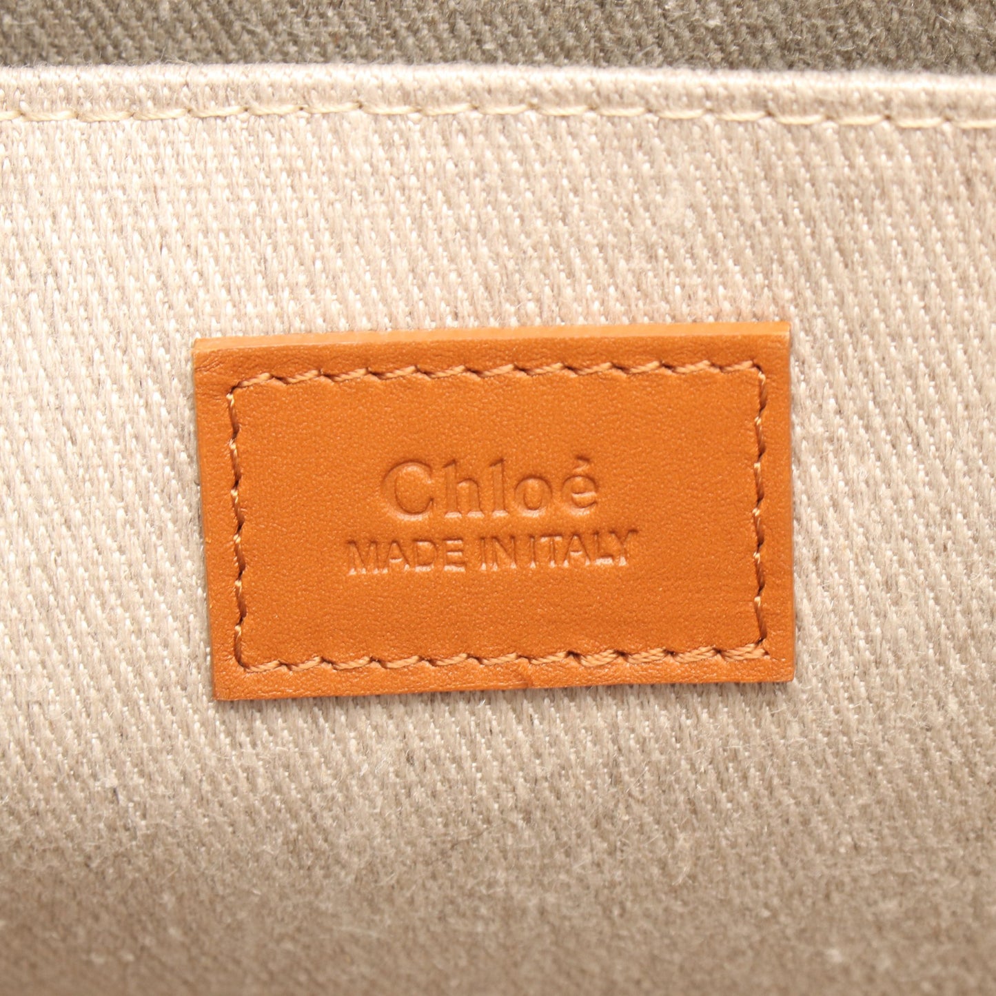 WOODY ウッディ ミディアム ショルダーバッグ トートバッグ レザー ブラウン クロエ バッグ Chloe