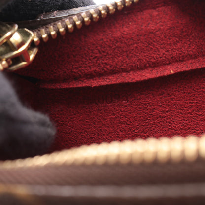 ヴィバシテPM モノグラム ショルダーバッグ PVC レザー ブラウン ルイヴィトン バッグ LOUIS VUITTON