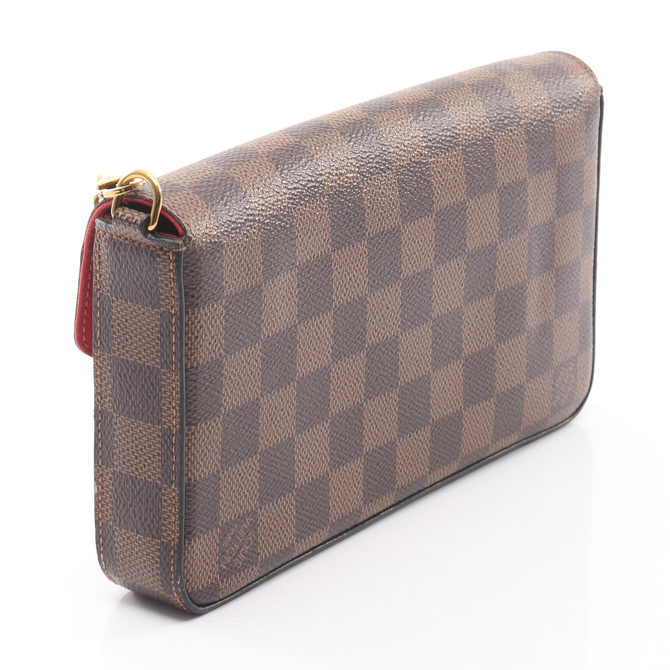 ポシェット フェリシー ダミエエベヌ チェーンウォレット PVC ポシェット フェリシー ダミエエベヌ チェーンウォレット PVC