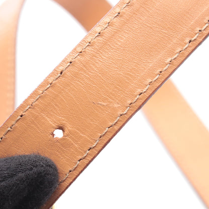 マカダム ショルダーバッグ PVC レザー ダークブラウン ブラウン セリーヌ バッグ CELINE