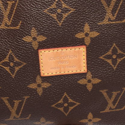 ソミュール30 モノグラム ショルダーバッグ PVC レザー ブラウン ルイヴィトン バッグ LOUIS VUITTON