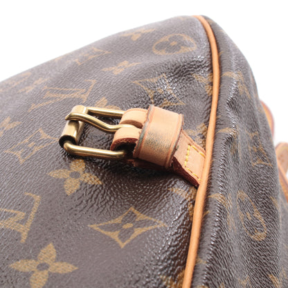 ソミュール30 モノグラム ショルダーバッグ PVC レザー ブラウン ルイヴィトン バッグ LOUIS VUITTON