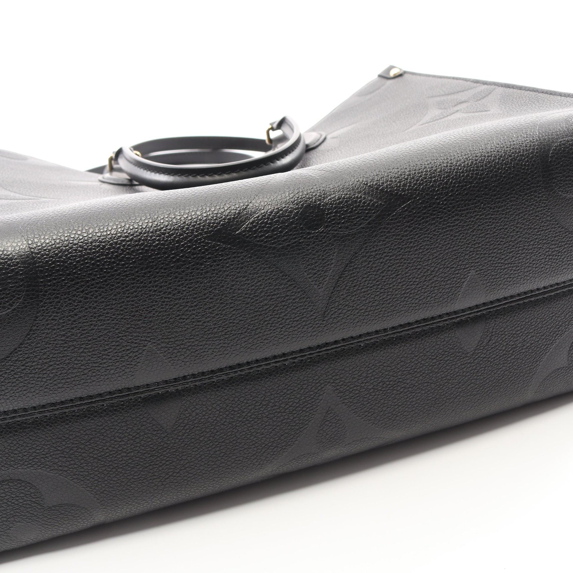 オンザゴーMM モノグラムアンプラント ノワール ショルダーバッグ トートバッグ レザー ブラック 2WAY ルイヴィトン バッグ LOUIS VUITTON