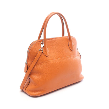 ボリード31 ポティロン ハンドバッグ トリヨンクレマンス オレンジ シルバー金具 2WAY □H刻印 エルメス バッグ HERMES