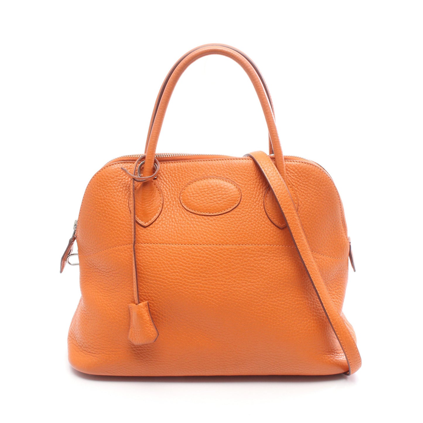 ボリード31 ポティロン ハンドバッグ トリヨンクレマンス オレンジ シルバー金具 2WAY □H刻印 エルメス バッグ HERMES