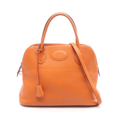ボリード31 ポティロン ハンドバッグ トリヨンクレマンス オレンジ シルバー金具 2WAY □H刻印 エルメス バッグ HERMES