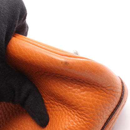 ボリード31 ポティロン ハンドバッグ トリヨンクレマンス オレンジ シルバー金具 2WAY □H刻印 エルメス バッグ HERMES