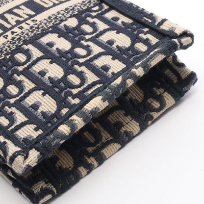 BOOK TOTE ブックトート バーティカルバッグ ミニ フォンバッグ オブリーク ハンドバッグ キャンバス ネイビー ベージュ 2WAY クリスチャンディオール バッグ Christian Dior