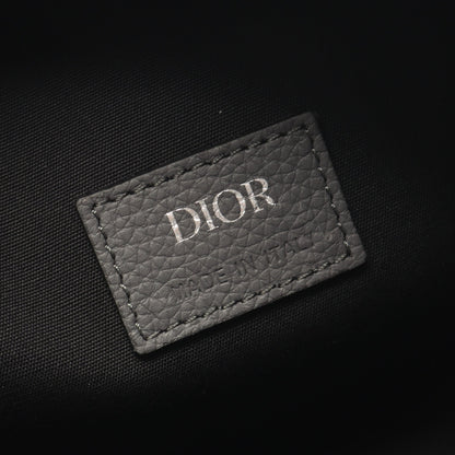 LINGOT26 ランゴ オブリーク ハンドバッグ キャンバス レザー グレー 2WAY クリスチャンディオール バッグ Christian Dior