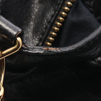 エテル ハンドバッグ レザー ブラック 2WAY クロエ バッグ Chloe