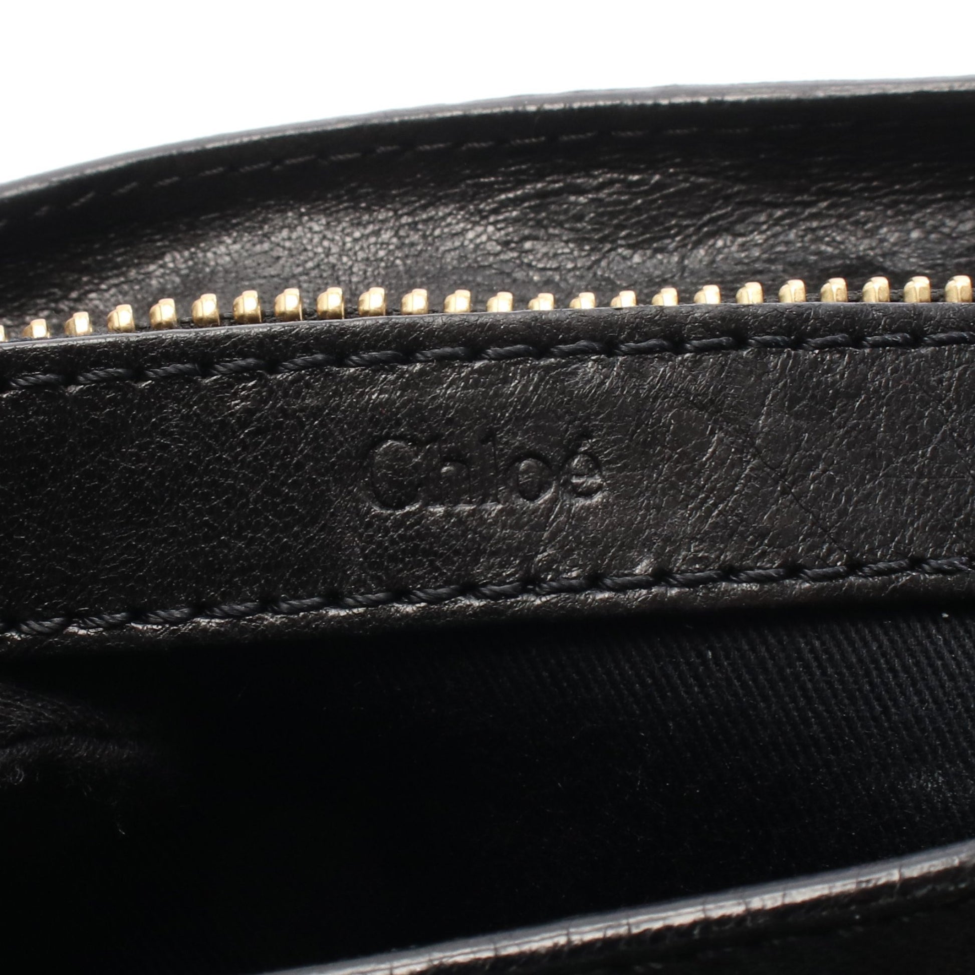 エテル ハンドバッグ レザー ブラック 2WAY クロエ バッグ Chloe