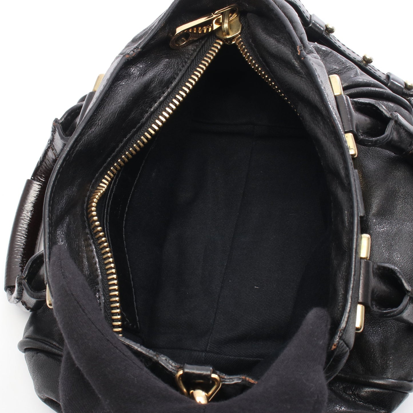 エテル ハンドバッグ レザー ブラック 2WAY クロエ バッグ Chloe