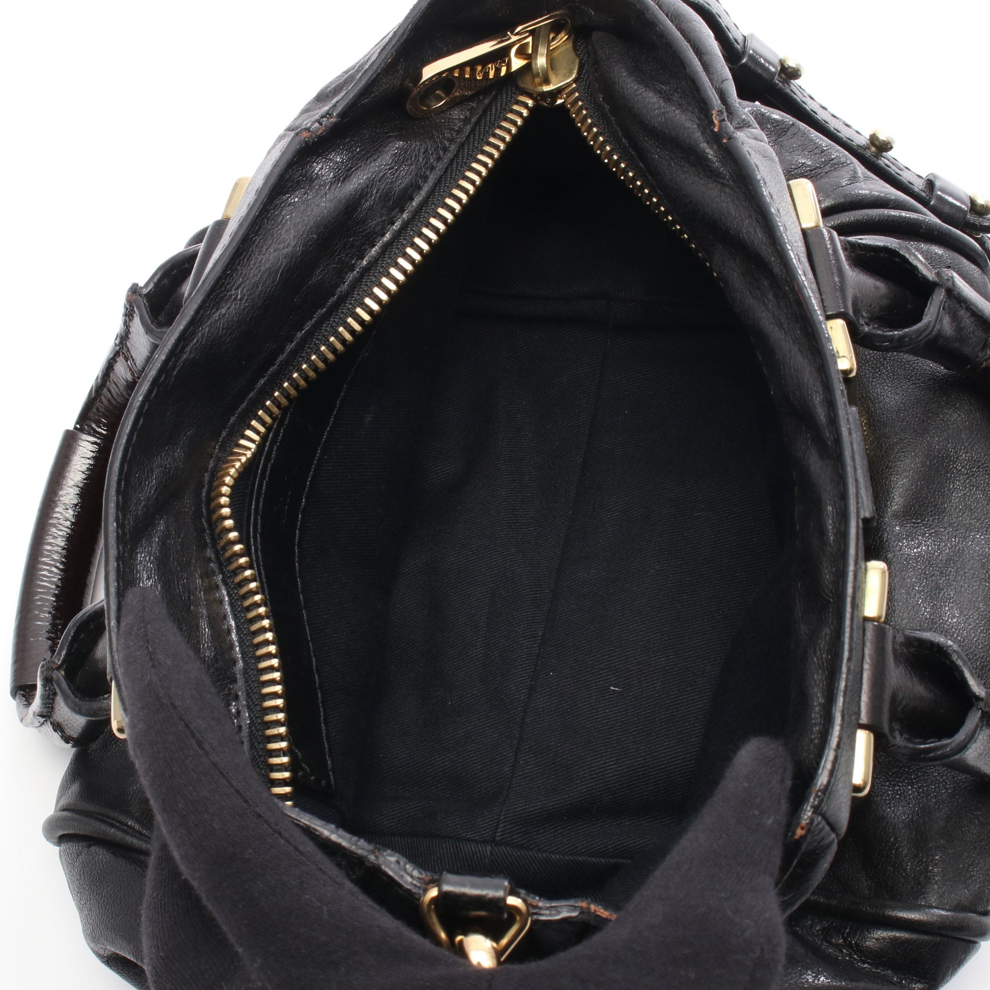 エテル ハンドバッグ レザー ブラック 2WAY クロエ バッグ Chloe