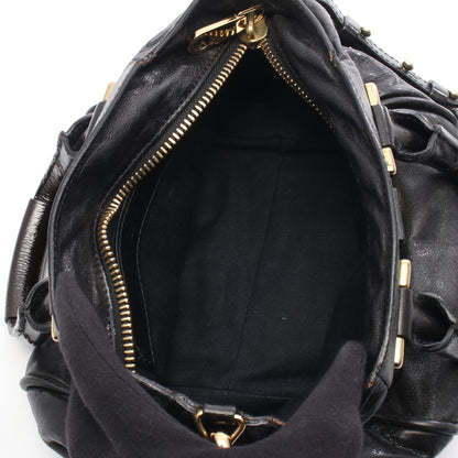 エテル ハンドバッグ レザー ブラック 2WAY クロエ バッグ Chloe