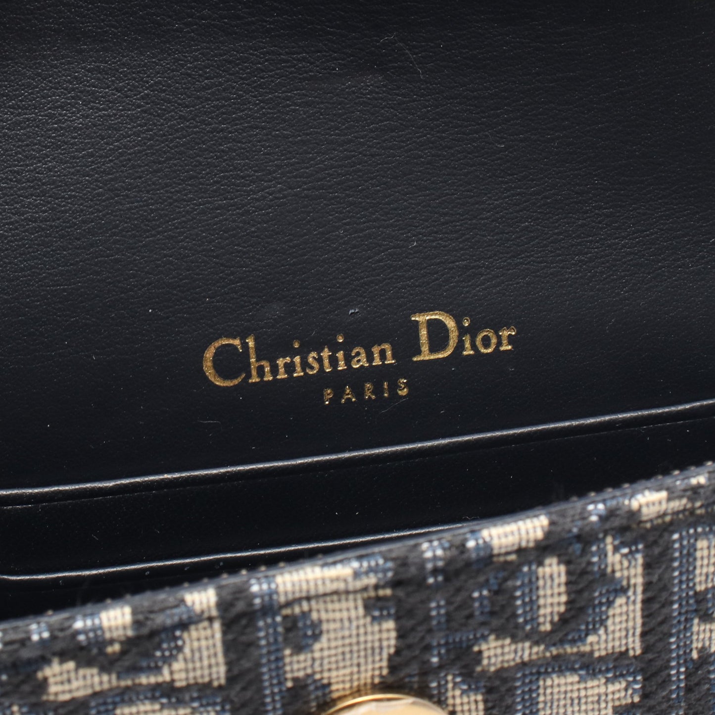 SADDLE サドル オブリーク ボディバッグ キャンバス レザー ネイビー ベージュ クリスチャンディオール バッグ Christian Dior