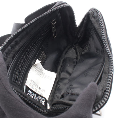 ベルトバッグ ウエストバッグ ナイロン ブラック ホワイト ヴェルサーチジーンズクチュール バッグ Versace Jeans Couture