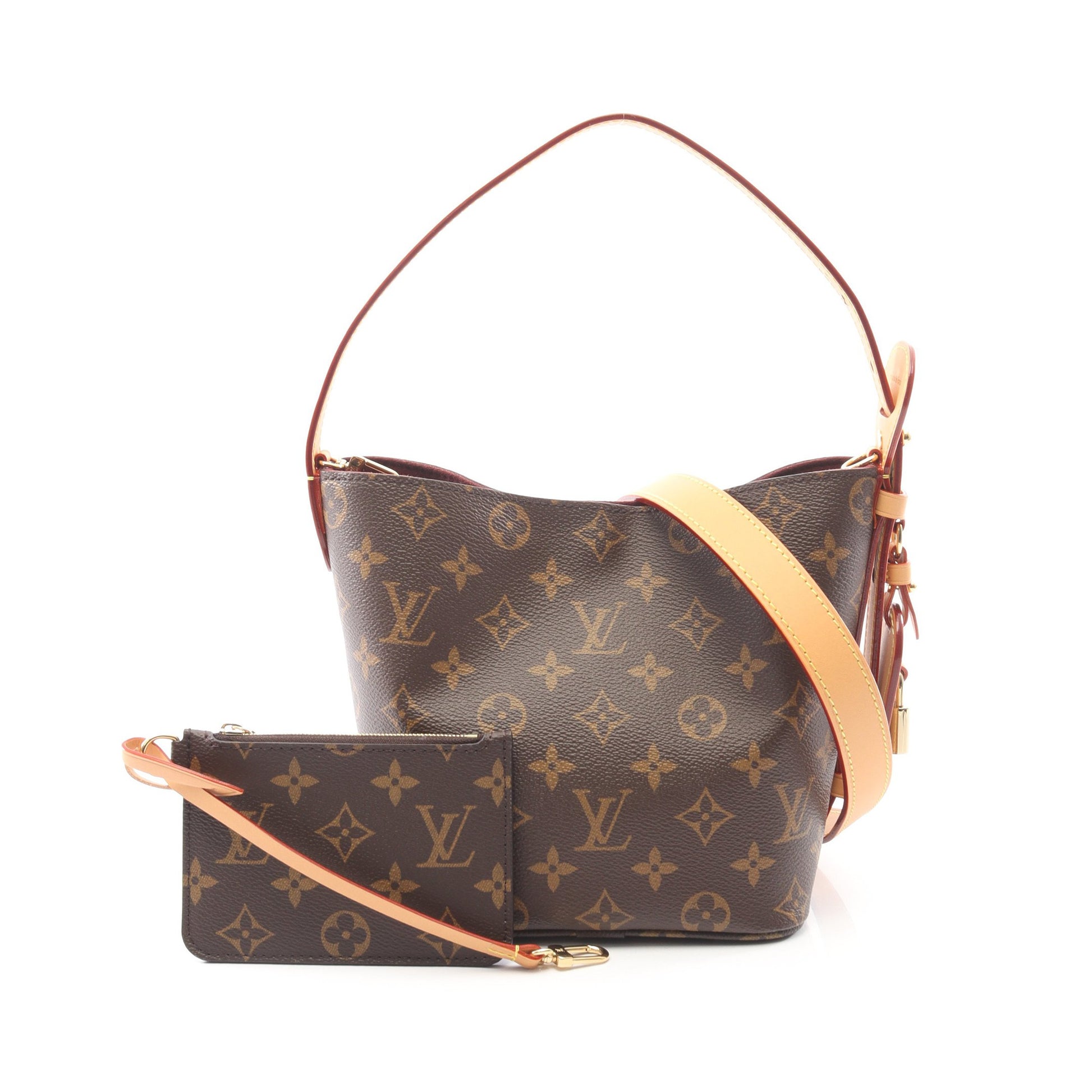 オールインBB モノグラム ハンドバッグ PVC レザー ブラウン 2WAY ルイヴィトン バッグ LOUIS VUITTON