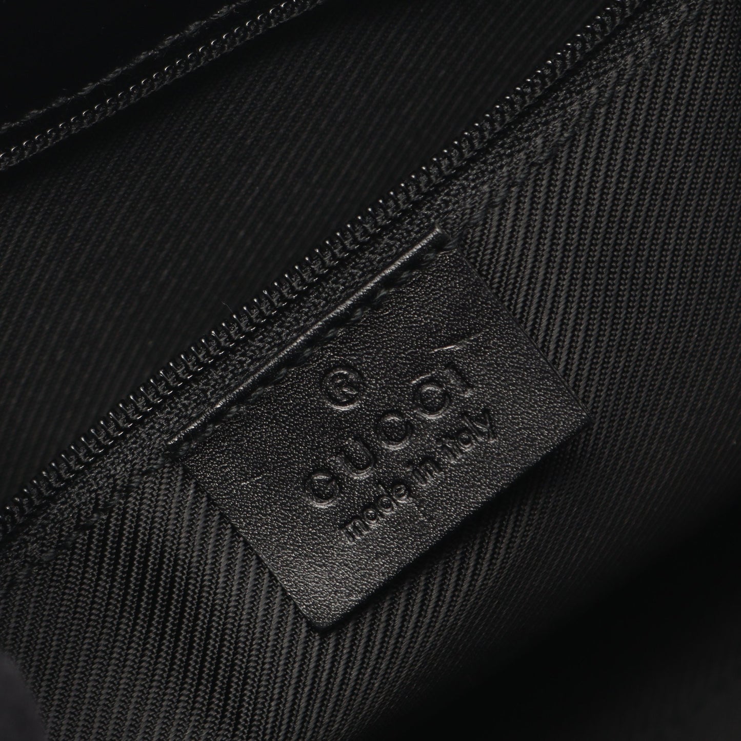 ジャッキー GGキャンバス ショルダーバッグ キャンバス レザー ブラック グッチ バッグ GUCCI