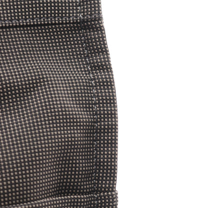 エールラインMM ハンドバッグ トートバッグ ナイロンキャンバス ダークグレー シルバー金具 エルメス バッグ HERMES