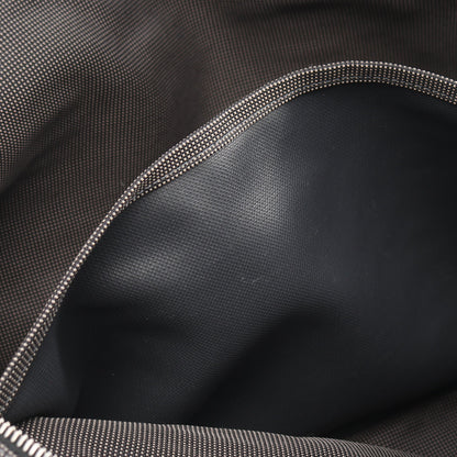 エールラインMM ハンドバッグ トートバッグ ナイロンキャンバス ダークグレー シルバー金具 エルメス バッグ HERMES