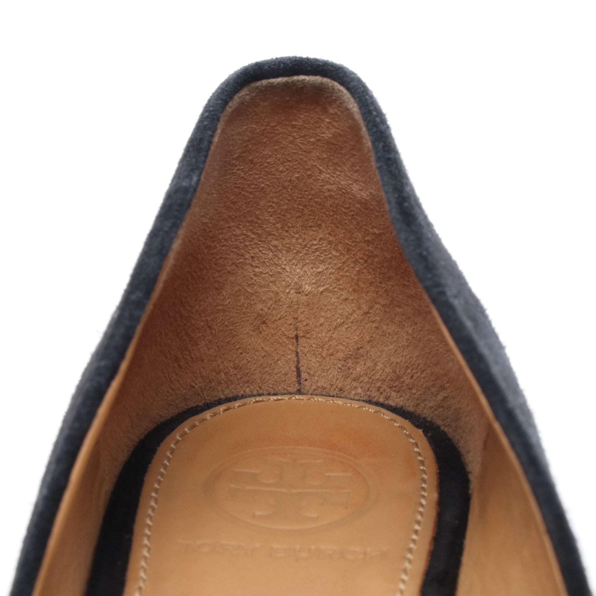 LUNA パンプス スエード ネイビー トリーバーチ シューズ TORY BURCH