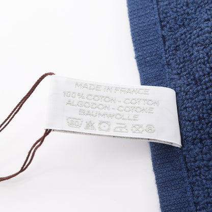 カレタオル ステアーズ タオル コットン ネイビー エルメス 財布・小物 HERMES