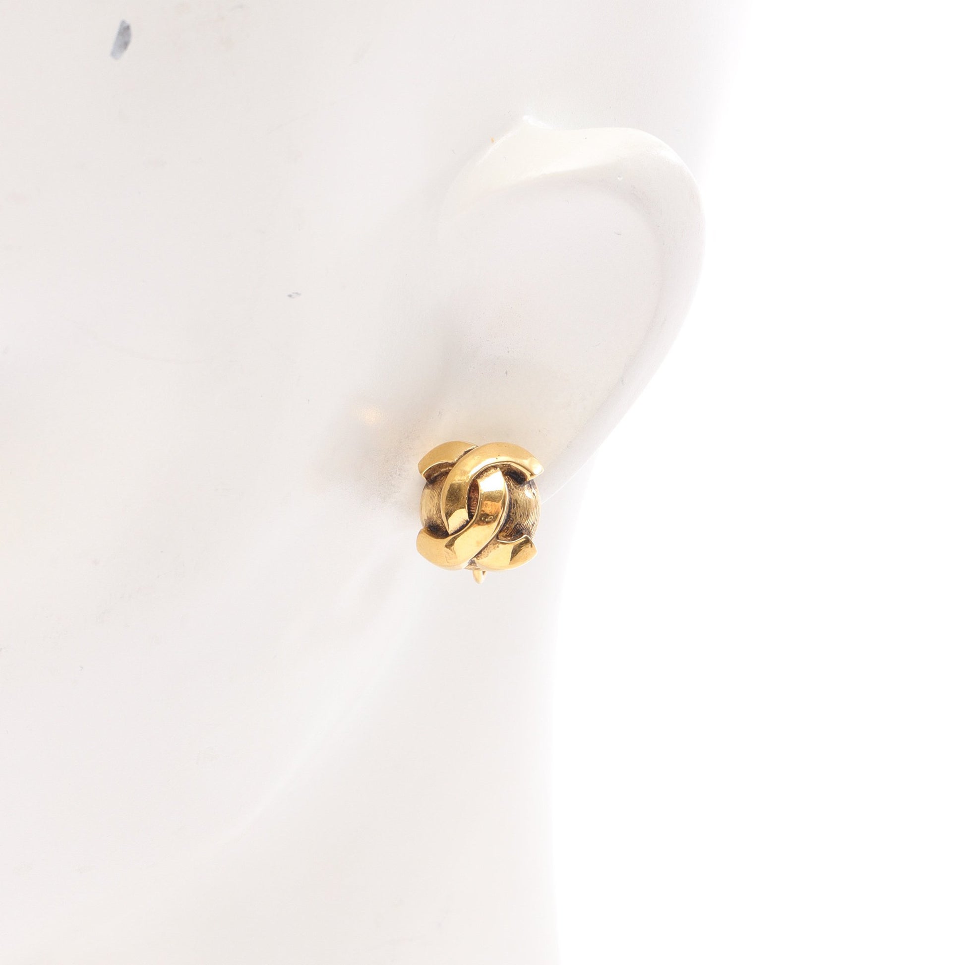 ココマーク ヴィンテージ イヤリング GP ゴールド シャネル アクセサリー CHANEL