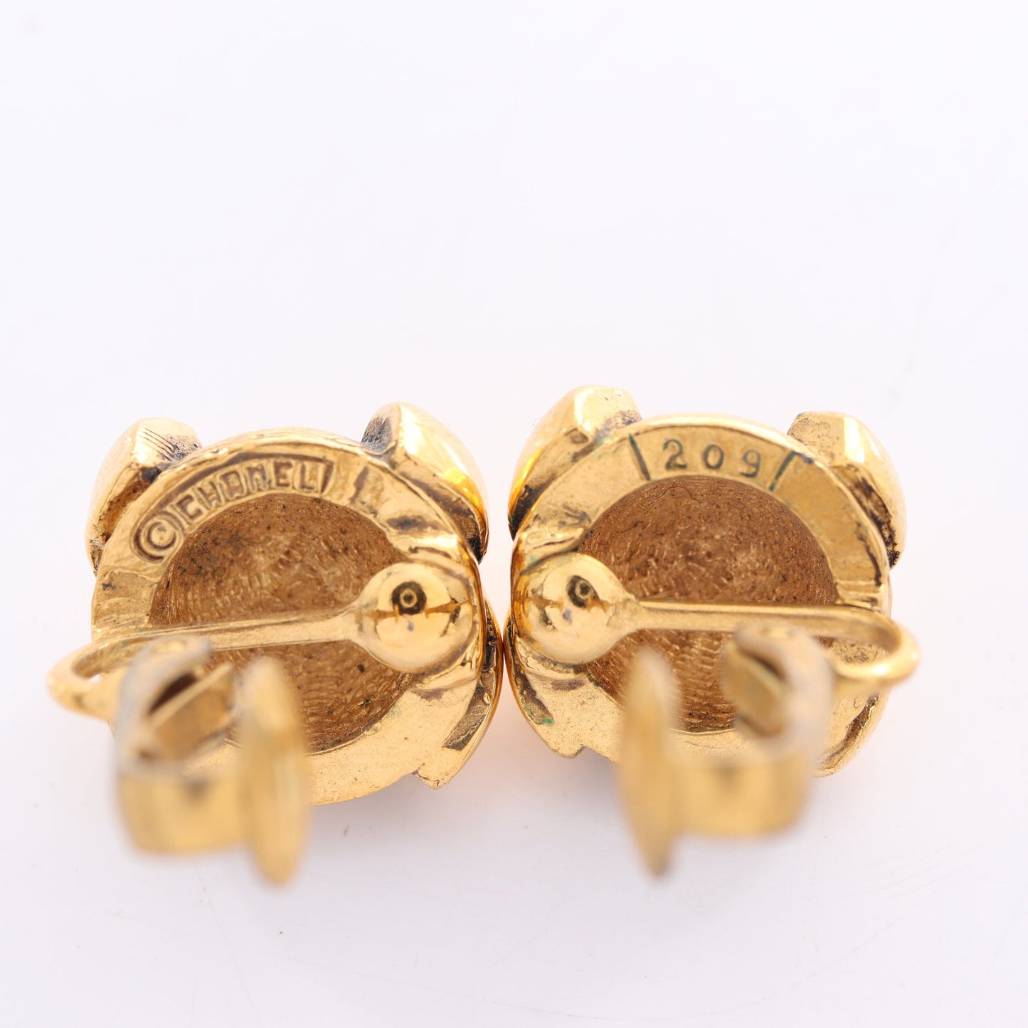 ココマーク ヴィンテージ イヤリング GP ゴールド シャネル アクセサリー CHANEL