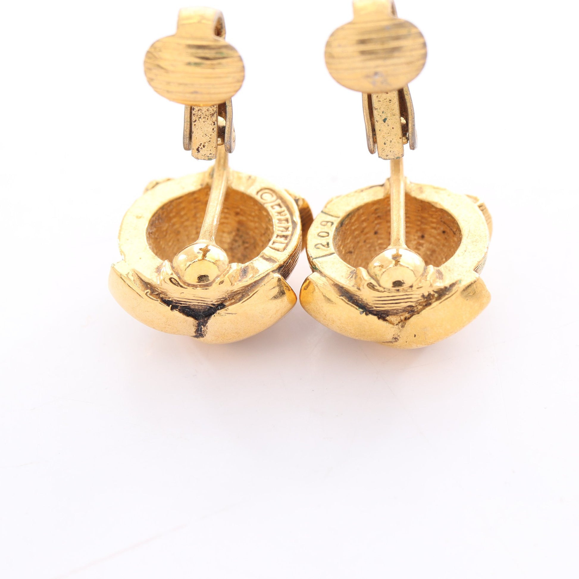 ココマーク ヴィンテージ イヤリング GP ゴールド シャネル アクセサリー CHANEL