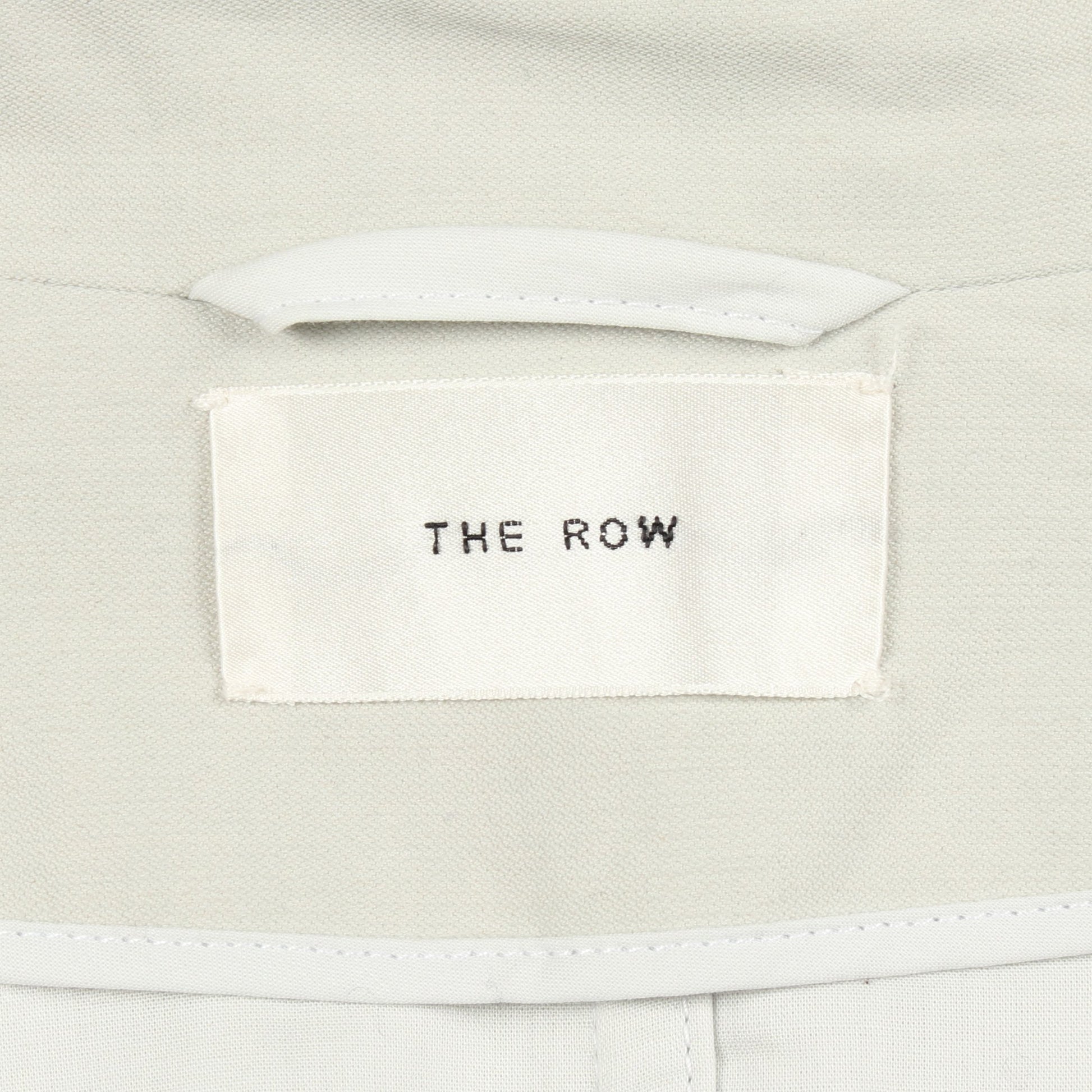 PULMA プルマ ステンカラーコート コットン カシミヤ ライトグレー ザロウ アウター THE ROW
