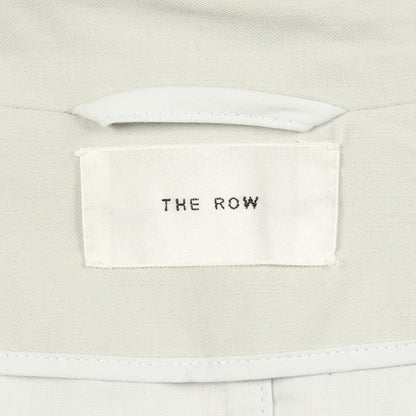 PULMA プルマ ステンカラーコート コットン カシミヤ ライトグレー ザロウ アウター THE ROW
