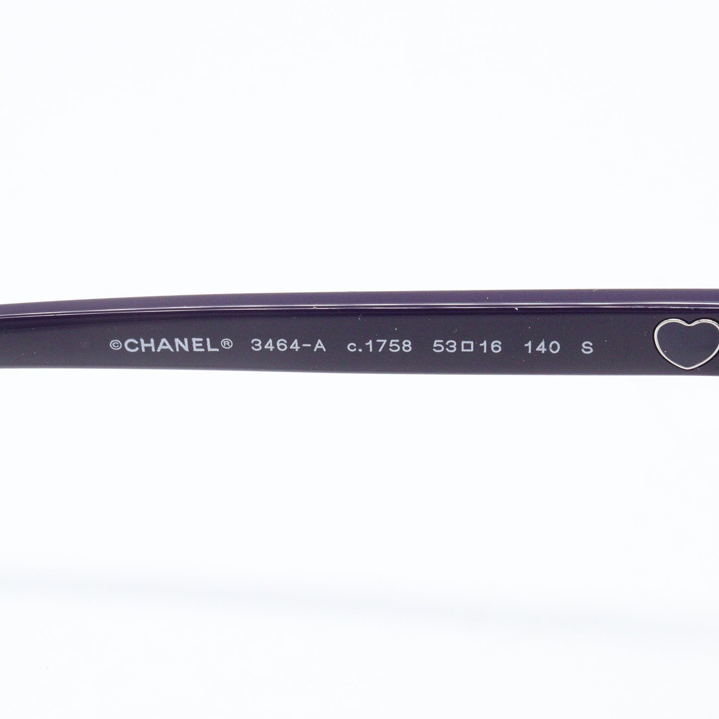 伊達メガネ メガネ 眼鏡 パープル シャネル 財布・小物 CHANEL