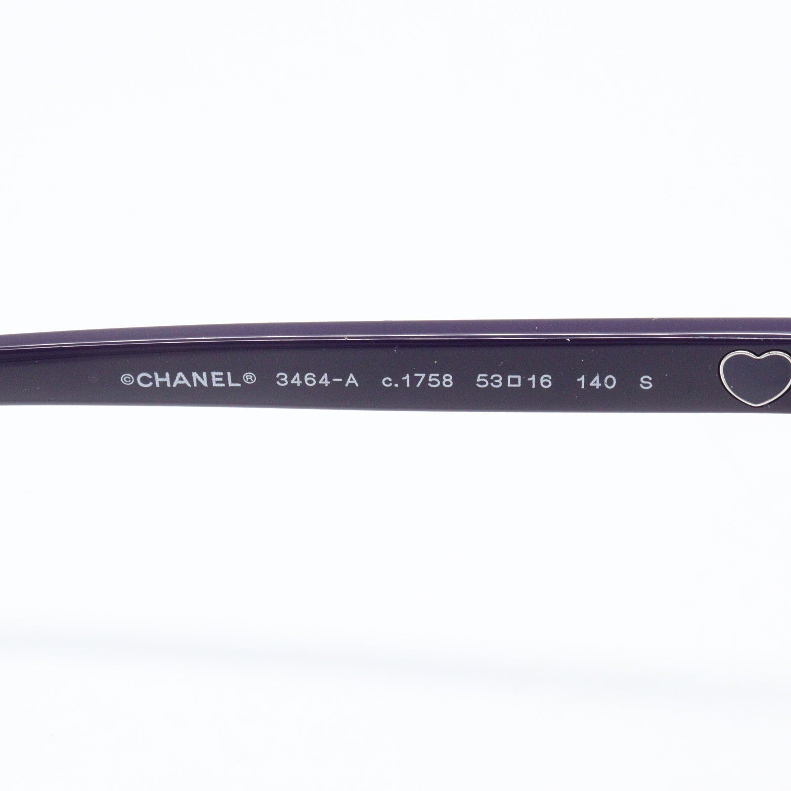 伊達メガネ メガネ 眼鏡 パープル シャネル 財布・小物 CHANEL